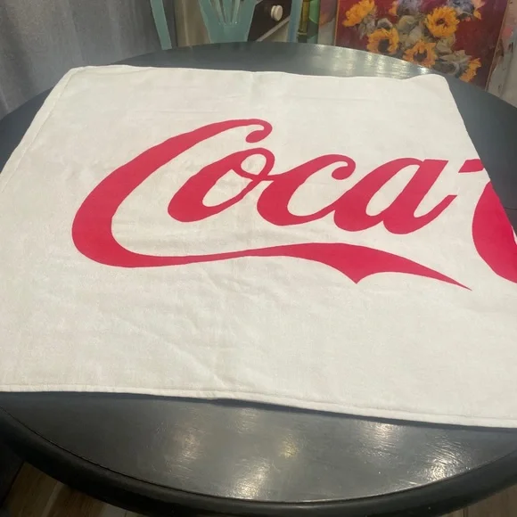NWOT Coca Cola Beach Towel - Picture 2 of 3